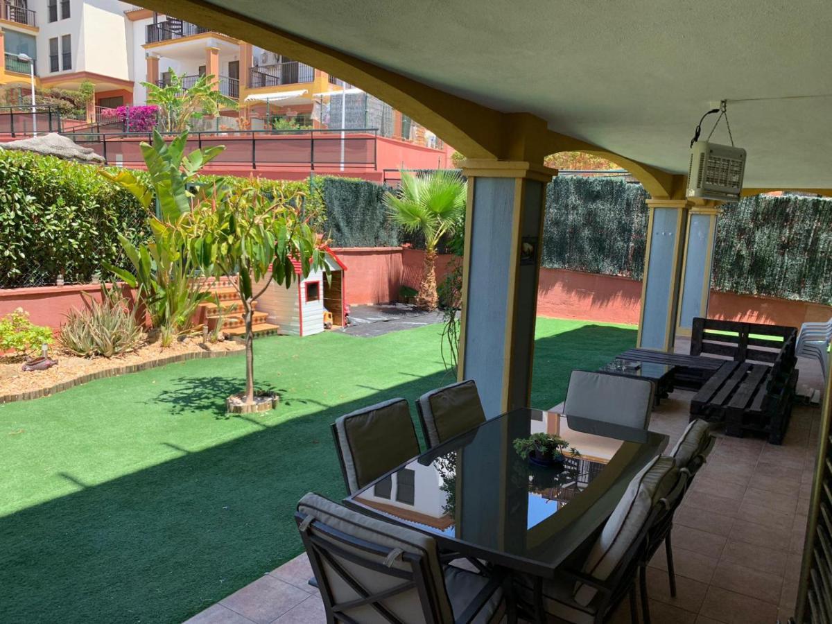 Apartamento Con Jardin Privado Y Acceso A Piscina อูเอลบา ภายนอก รูปภาพ