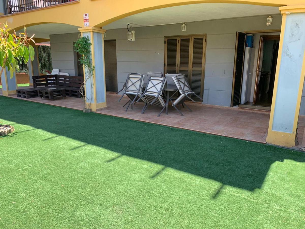 Apartamento Con Jardin Privado Y Acceso A Piscina อูเอลบา ภายนอก รูปภาพ